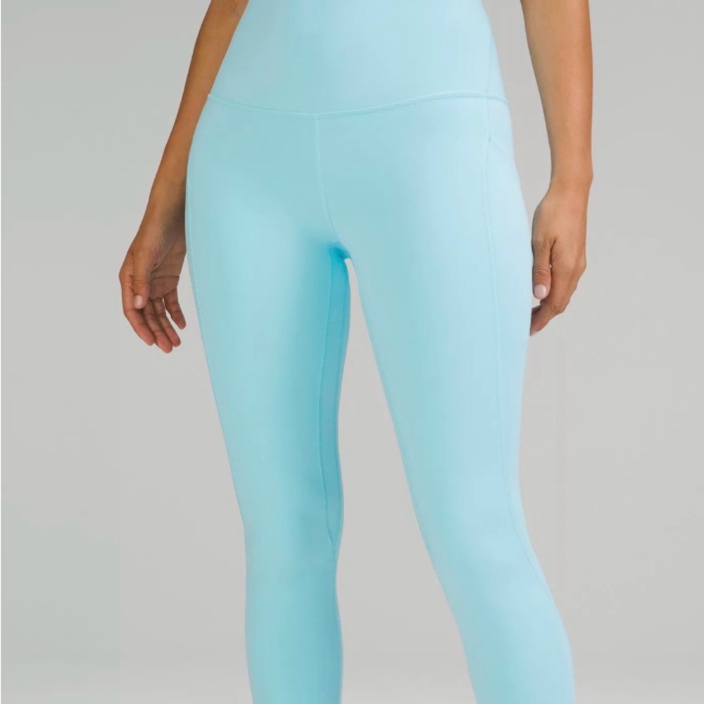 Lululemon Athletica Sky Blue Leggings